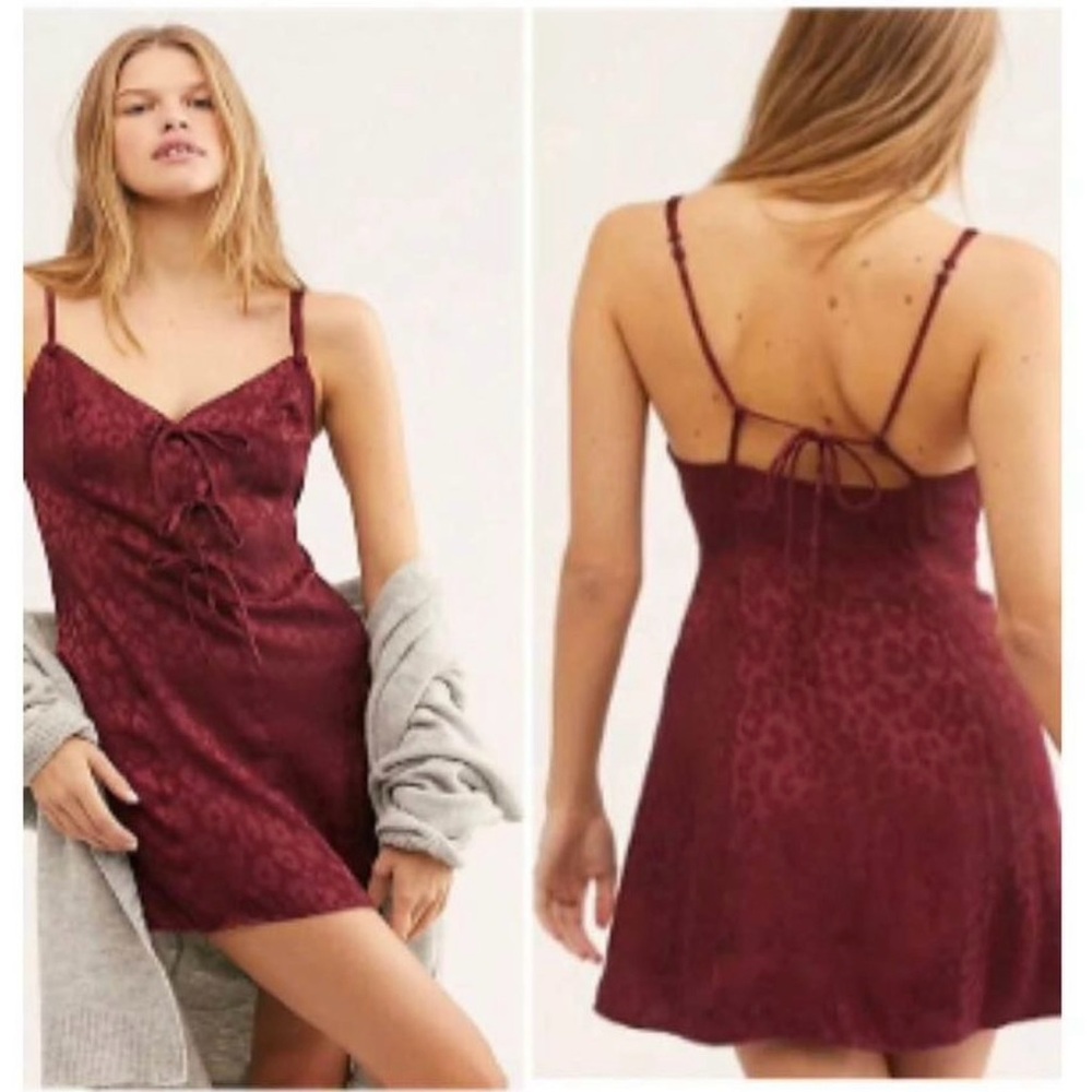 NWT! Free  People Mini Slip Dress - Picture 9 of 9
